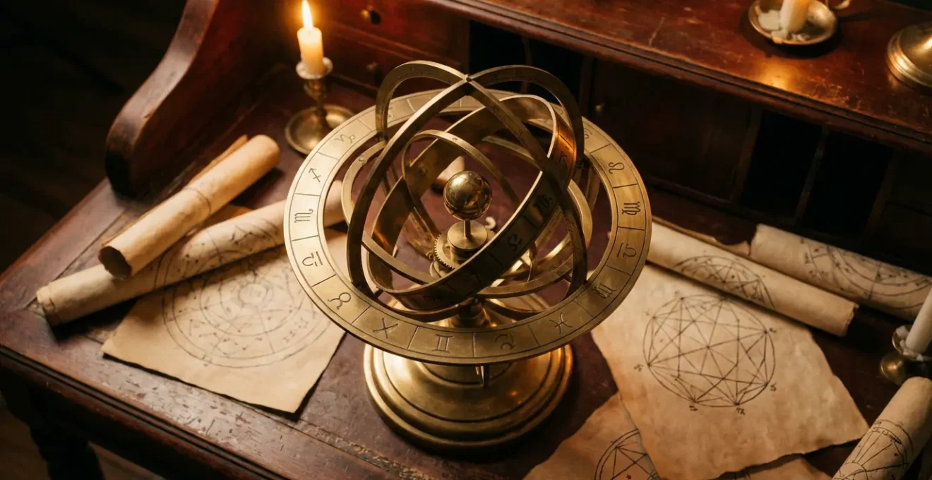 A cosmic map showing astrological layers beyond the sun sign in a birth chart