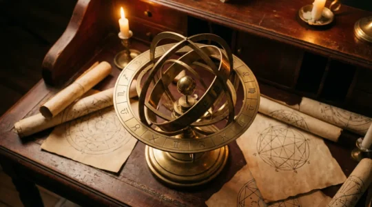 A cosmic map showing astrological layers beyond the sun sign in a birth chart